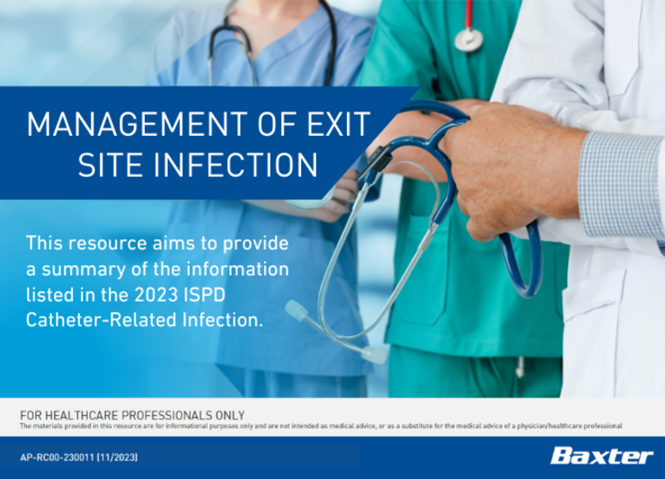 Management of Exit Site Infection